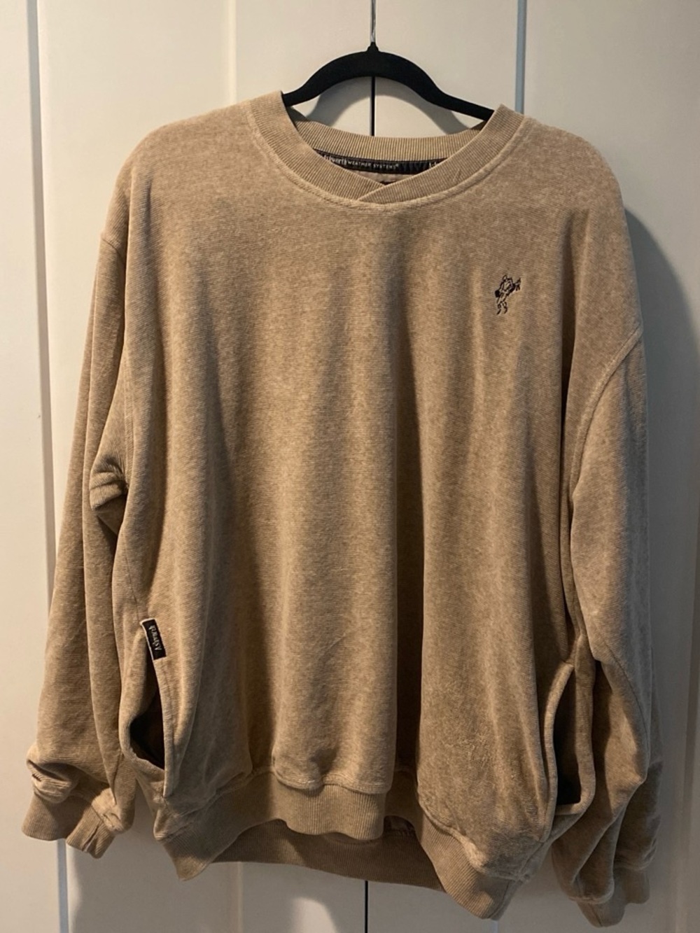 Ashworth Men's Tan Crewneck Sweatshirt